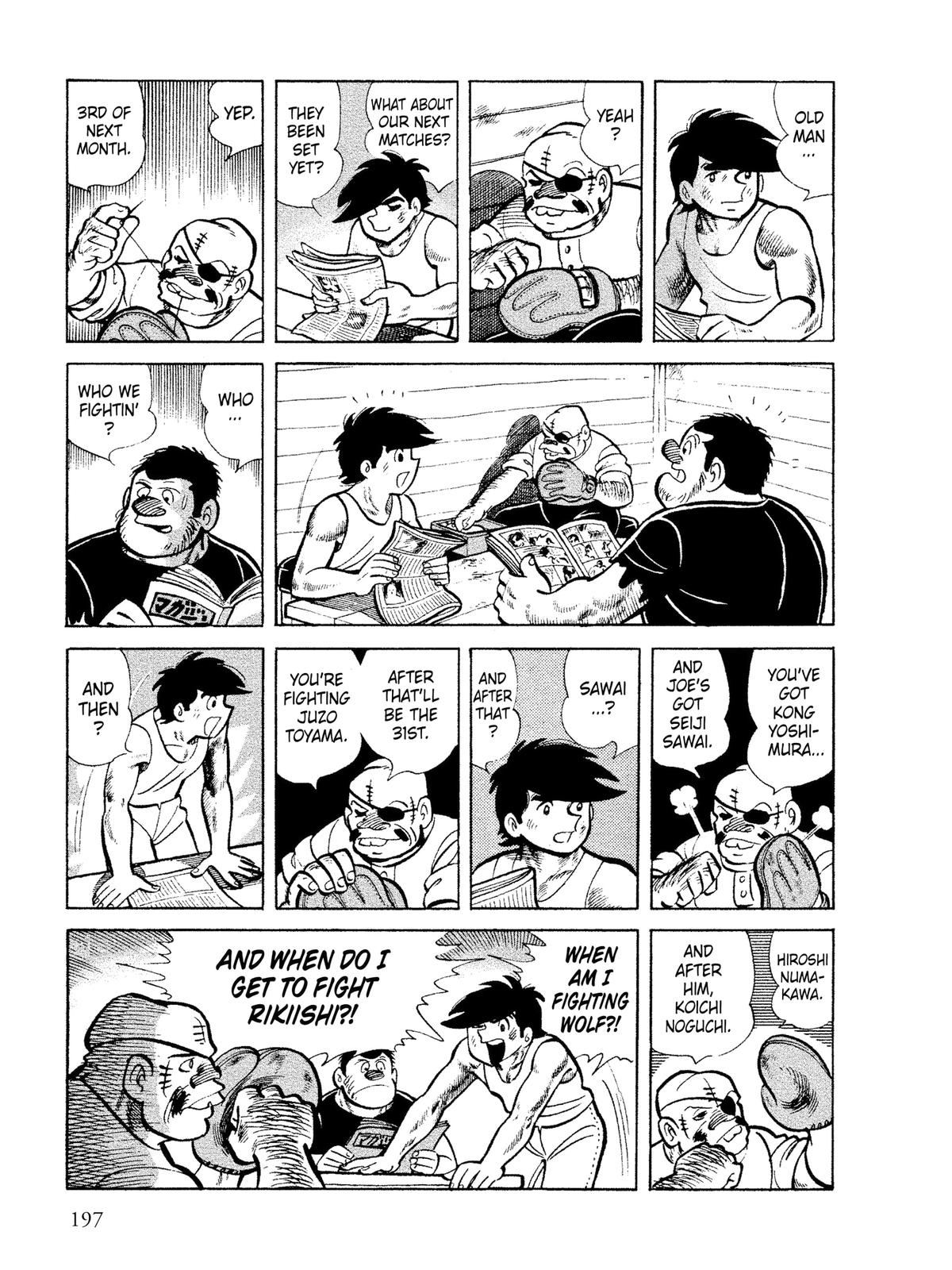 Ashita no Joe: Fighting for Tomorrow Chapter 8 - Page 199