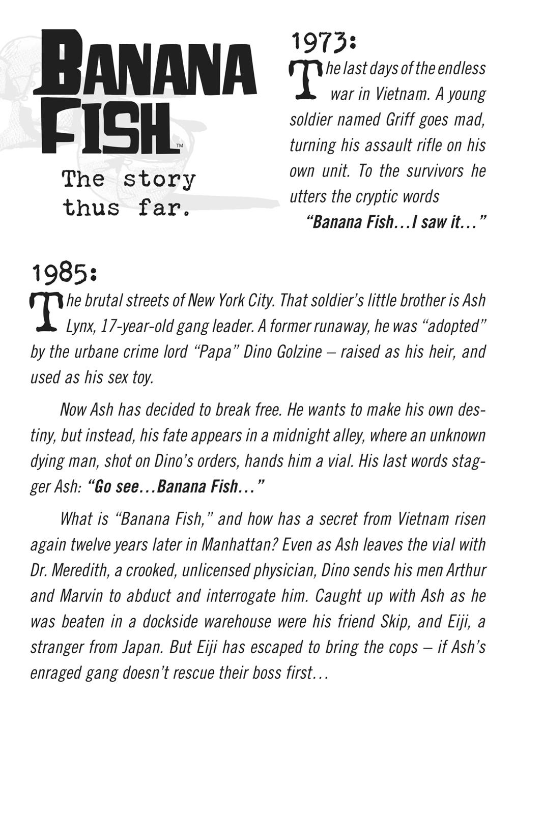 Banana Fish Chapter 2 - Page 6