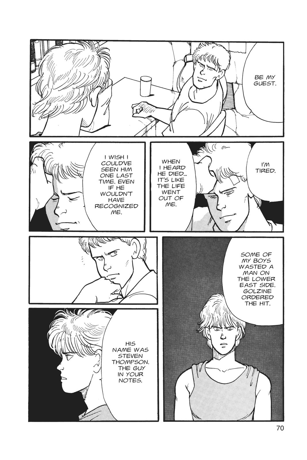 Banana Fish Chapter 3 - Page 71