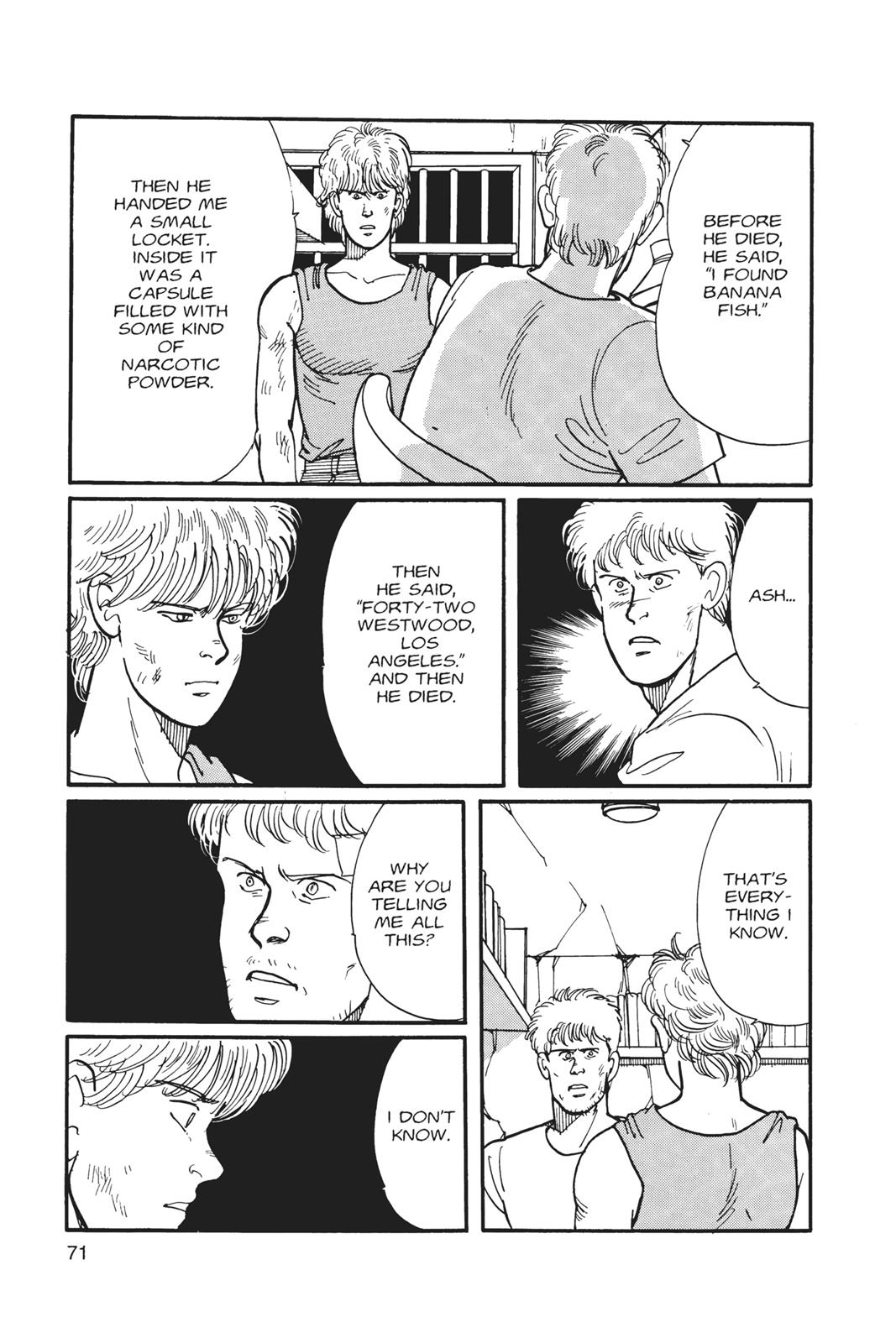 Banana Fish Chapter 3 - Page 72