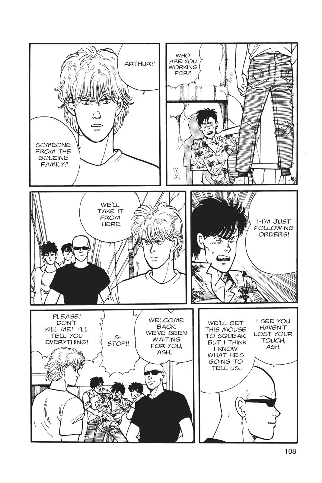 Banana Fish Chapter 3 - Page 109