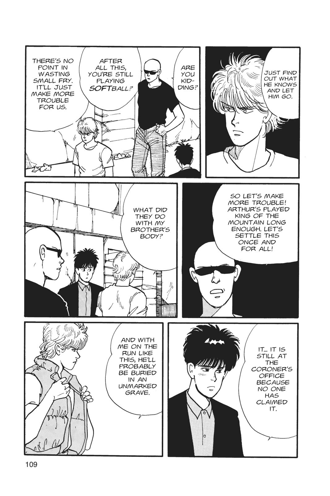 Banana Fish Chapter 3 - Page 110