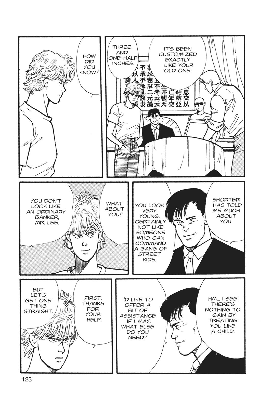 Banana Fish Chapter 3 - Page 124