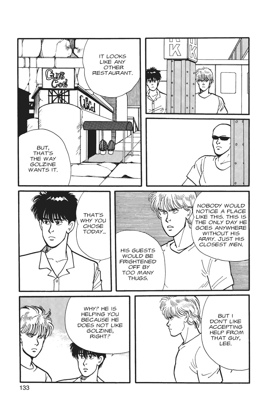 Banana Fish Chapter 3 - Page 134