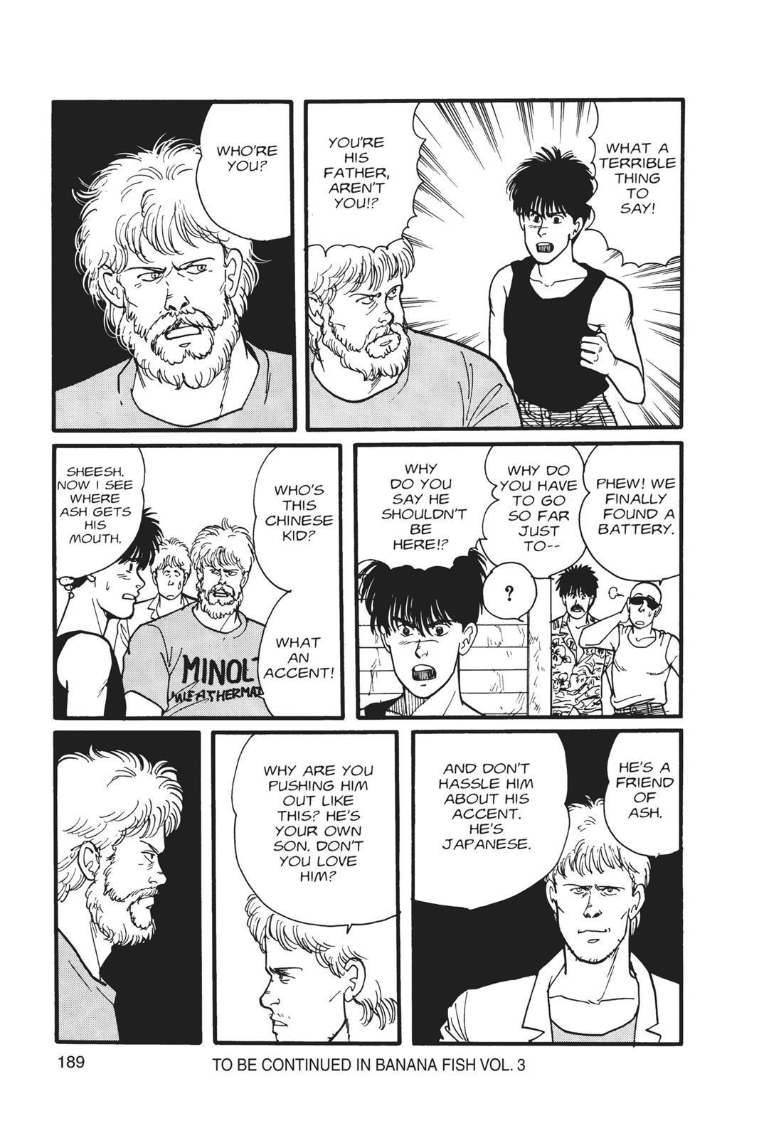Banana Fish Chapter 3 - Page 190