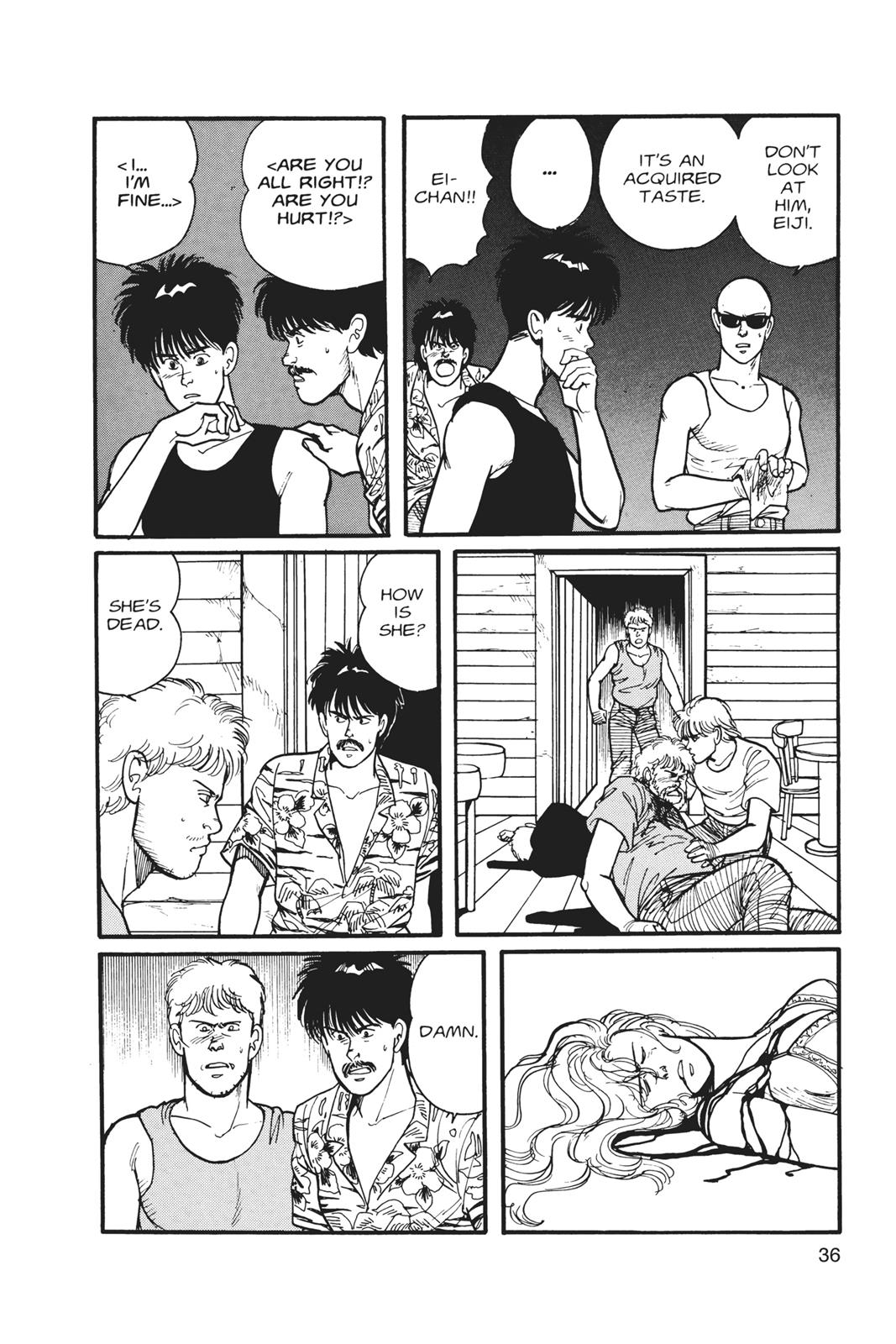 Banana Fish Chapter 4 - Page 37