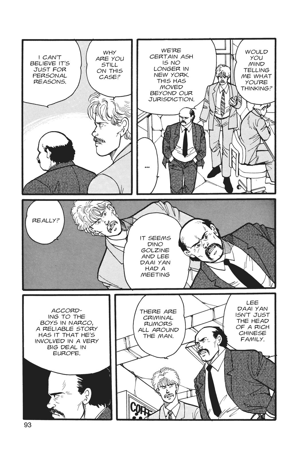 Banana Fish Chapter 4 - Page 93