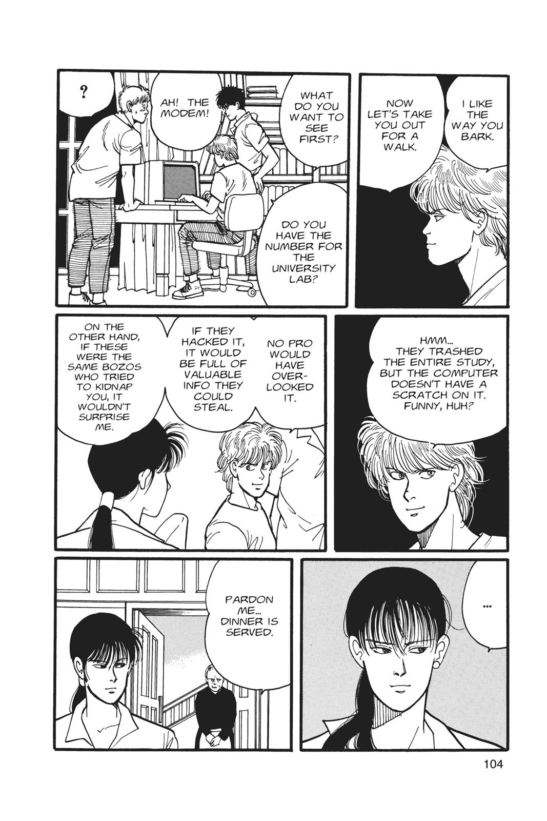 Banana Fish Chapter 4 - Page 104