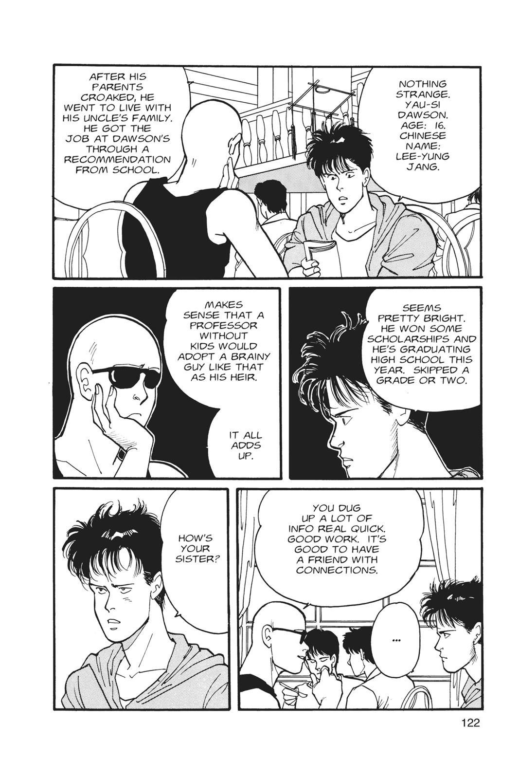 Banana Fish Chapter 4 - Page 122