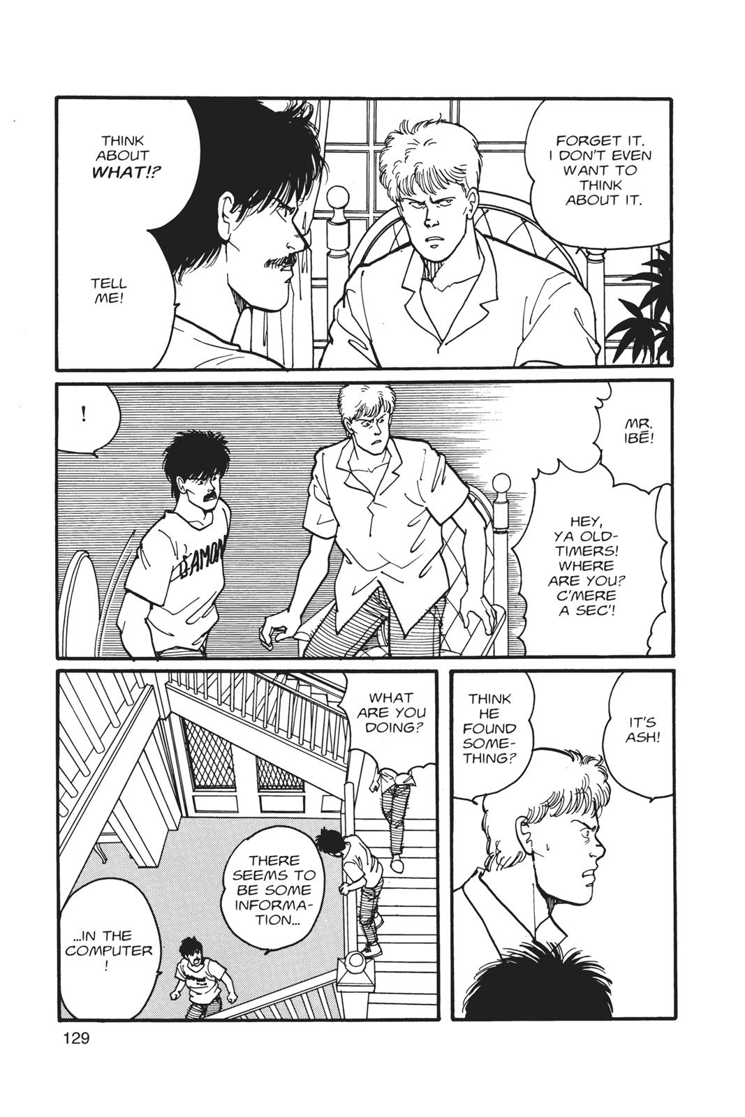 Banana Fish Chapter 4 - Page 129