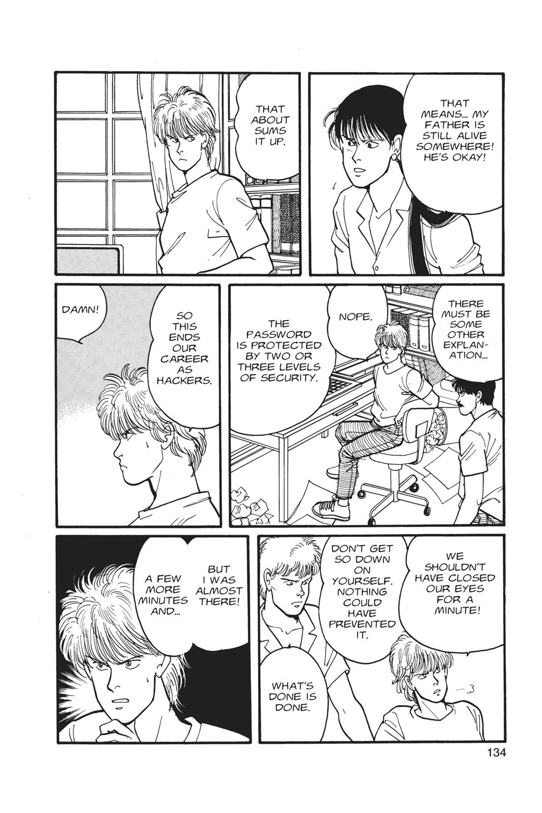 Banana Fish Chapter 4 - Page 134
