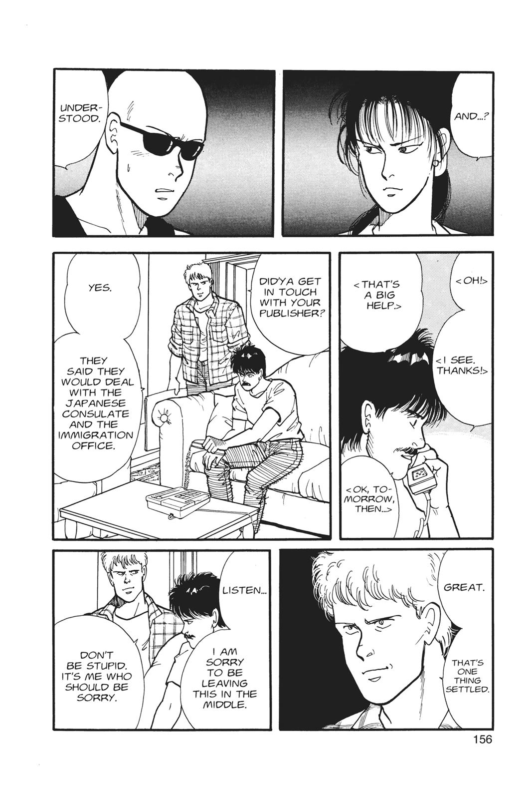 Banana Fish Chapter 4 - Page 156