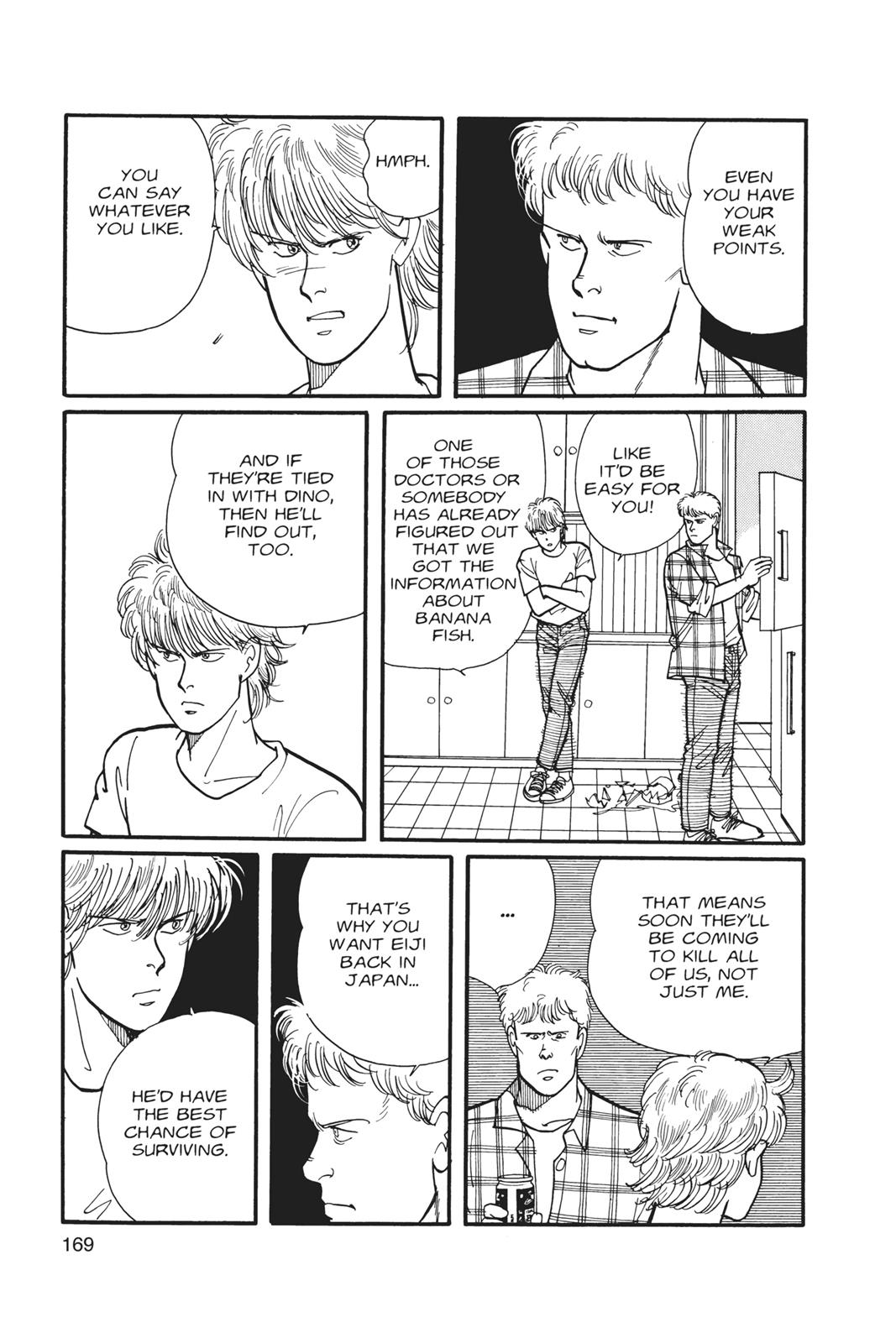 Banana Fish Chapter 4 - Page 169