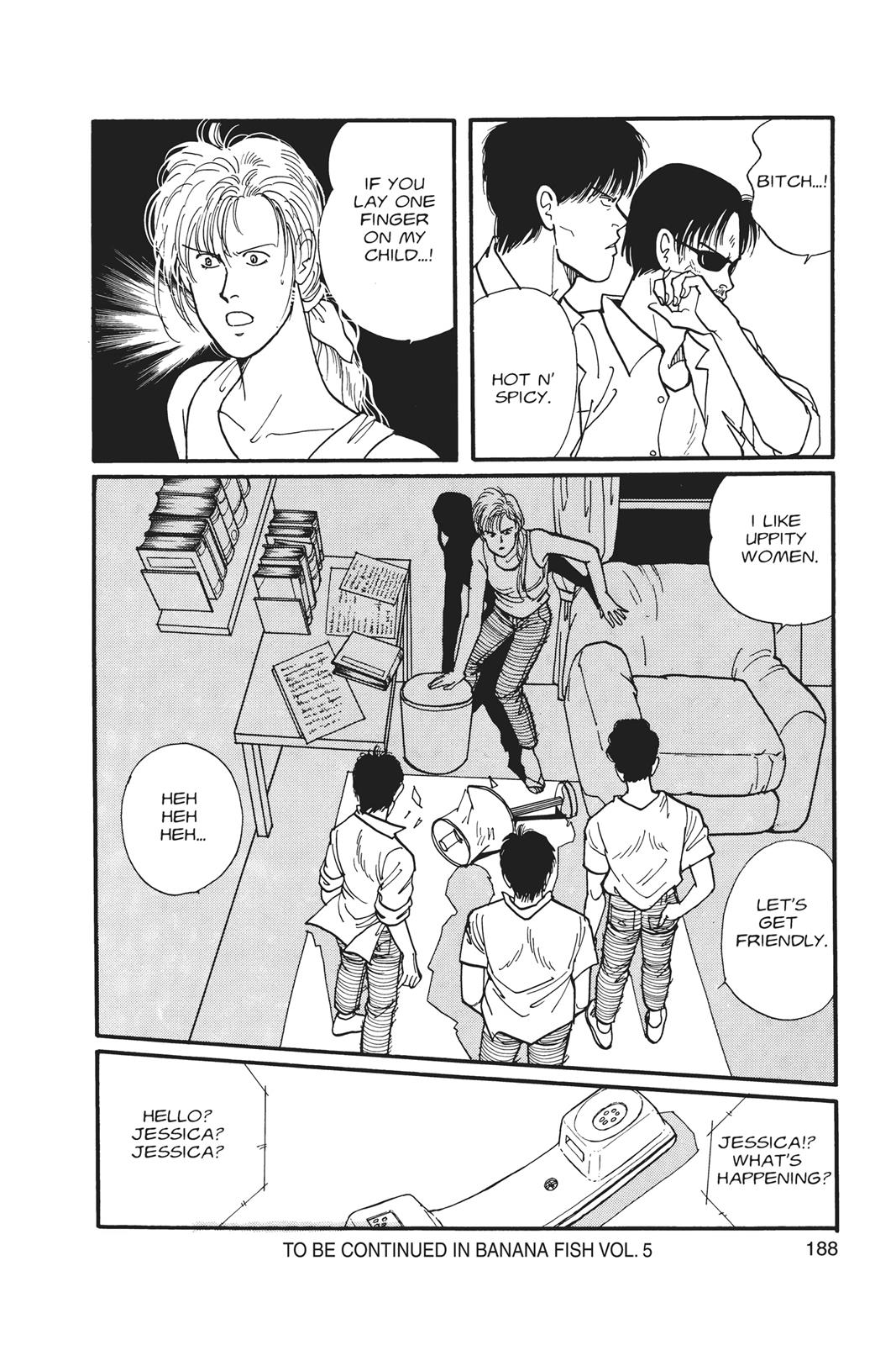 Banana Fish Chapter 4 - Page 188