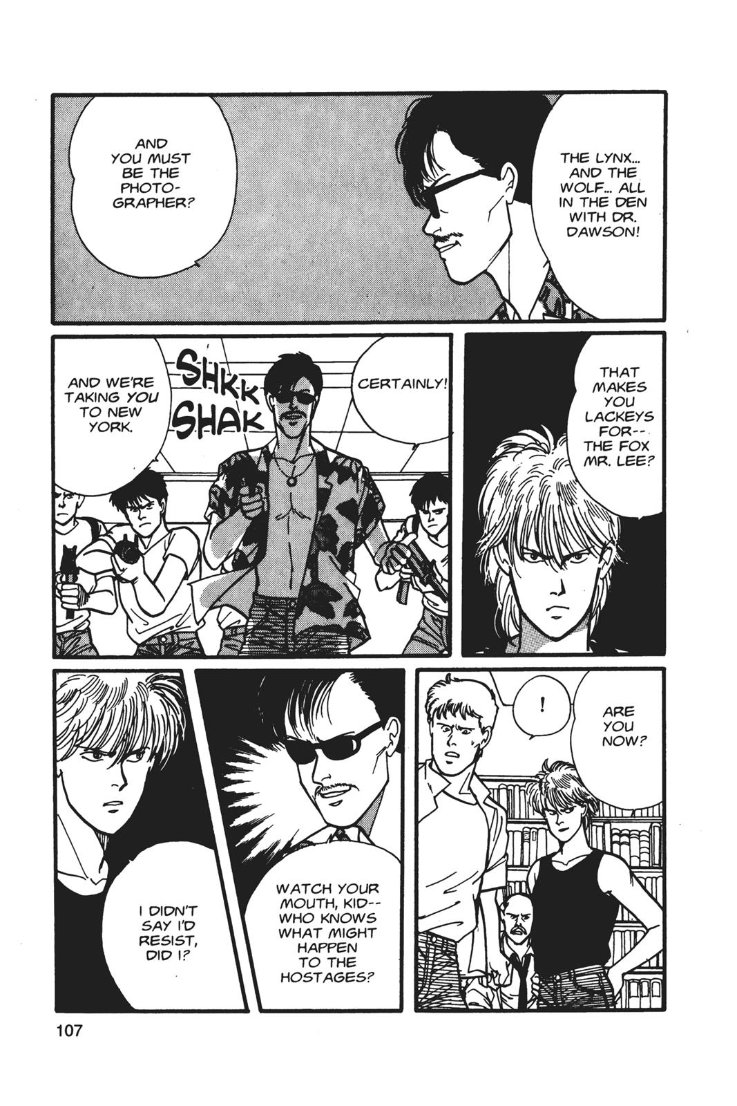 Banana Fish Chapter 5 - Page 108