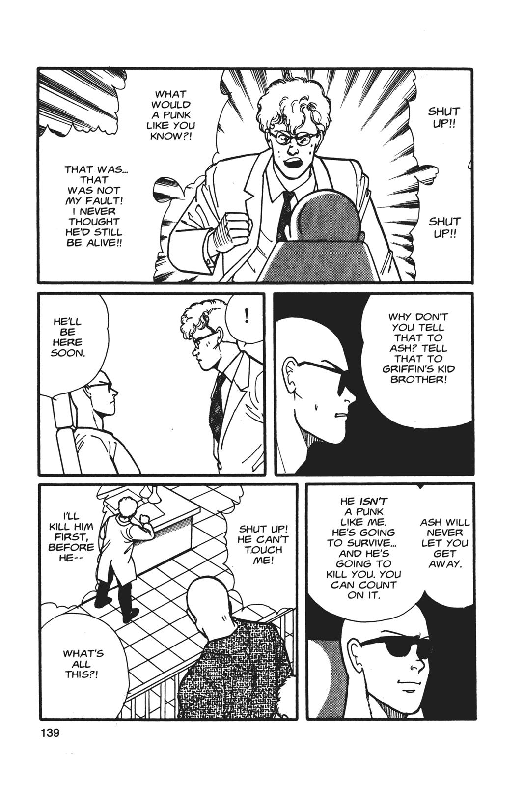 Banana Fish Chapter 5 - Page 140