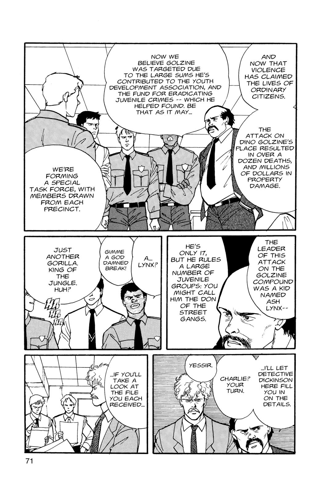 Banana Fish Chapter 7 - Page 72
