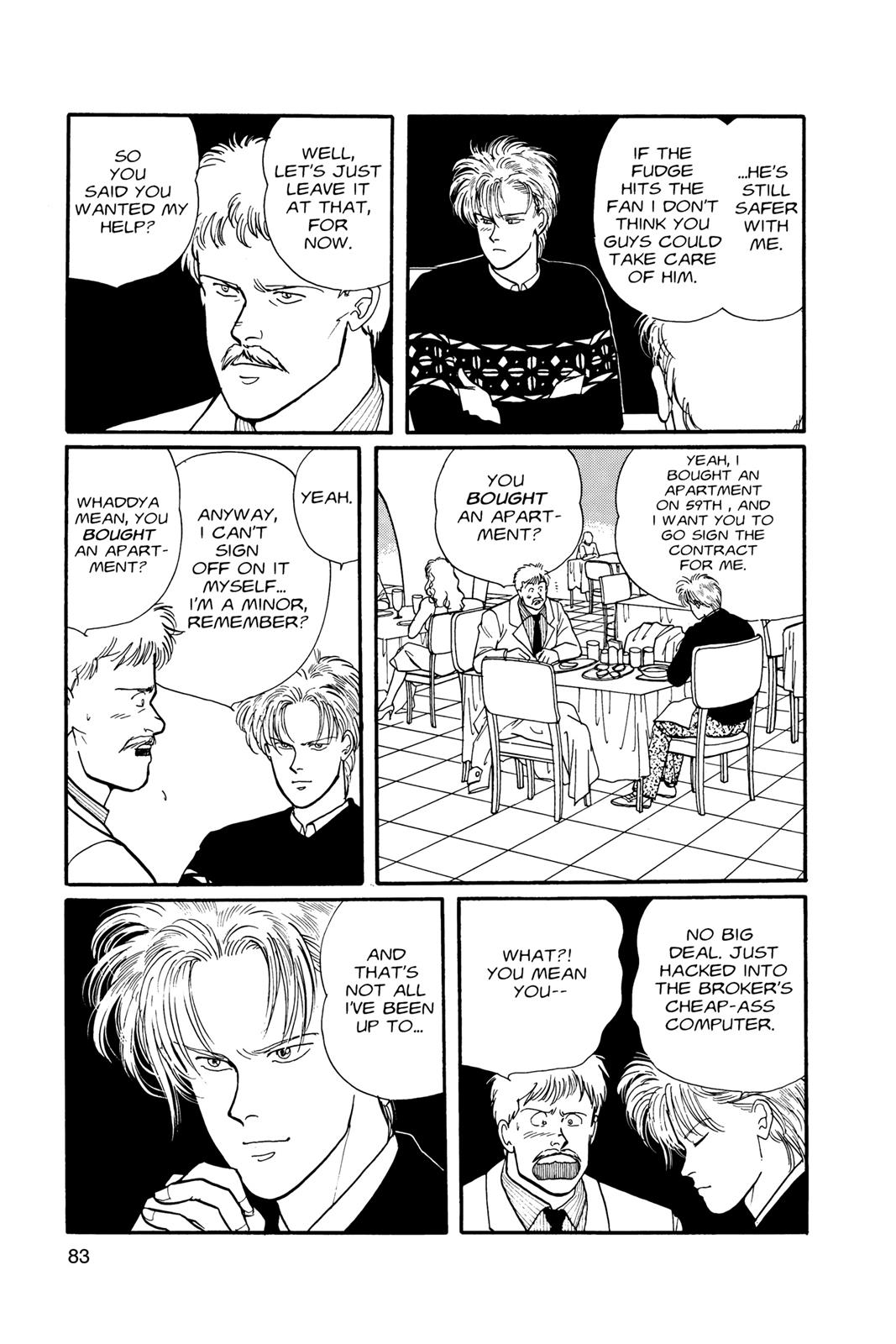 Banana Fish Chapter 7 - Page 84