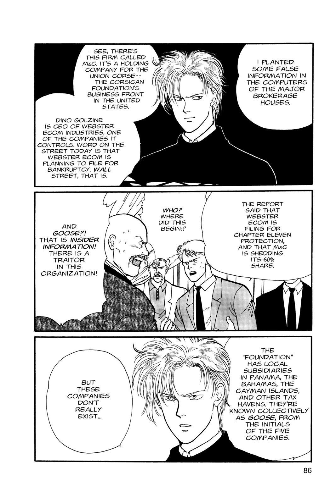 Banana Fish Chapter 7 - Page 87