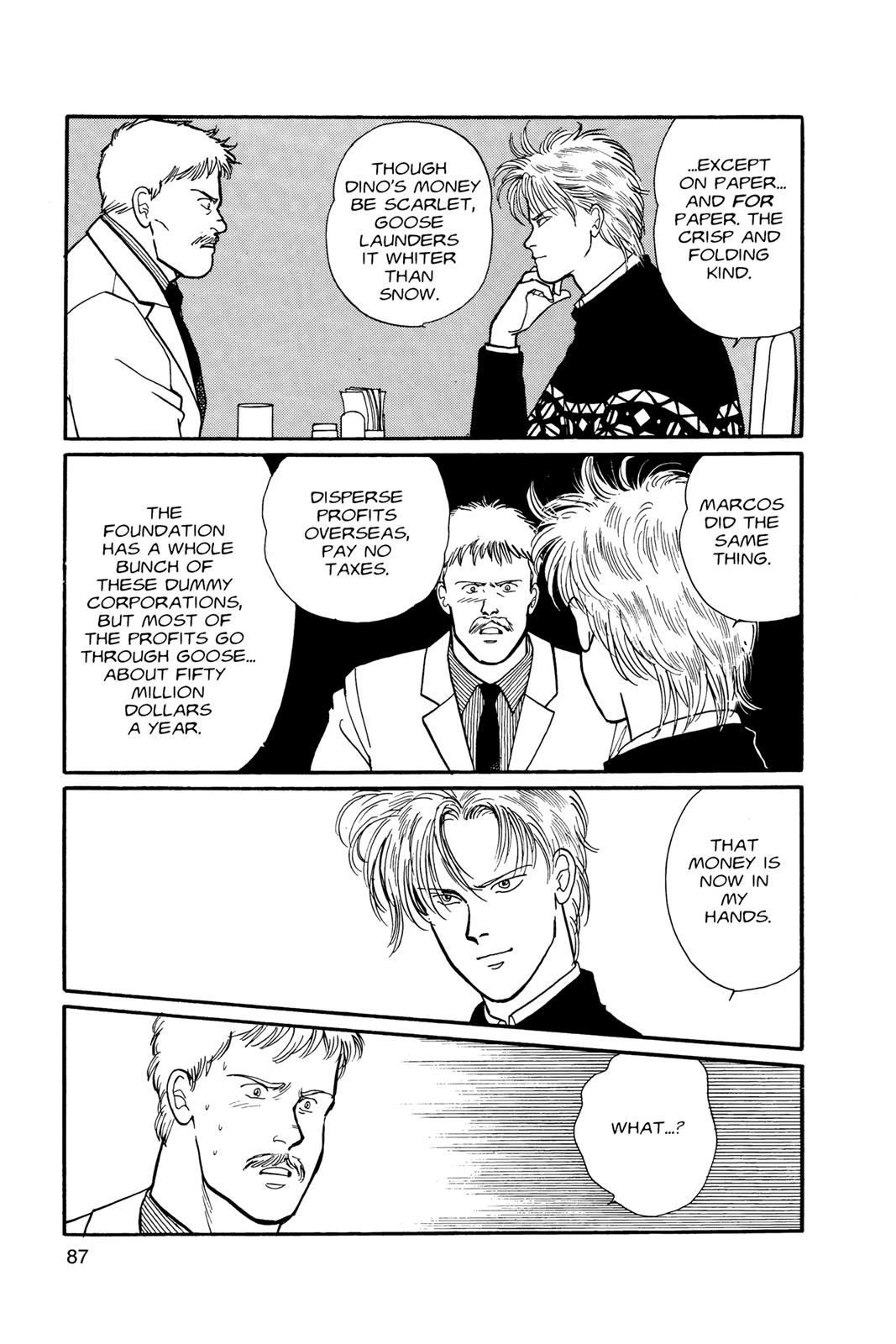 Banana Fish Chapter 7 - Page 88