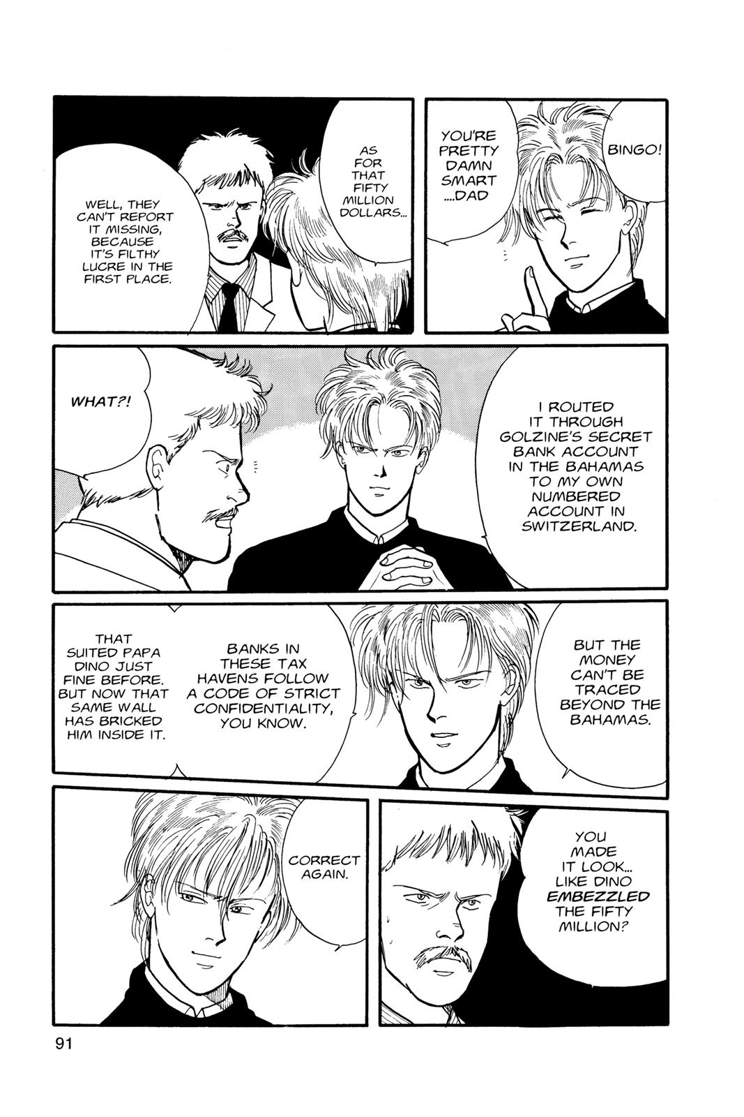 Banana Fish Chapter 7 - Page 92