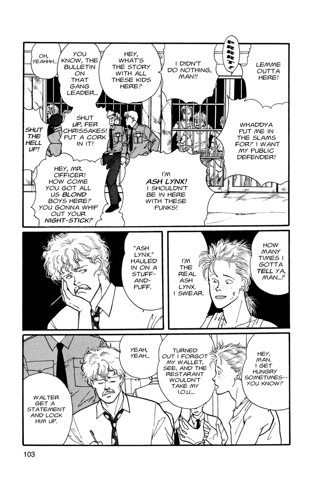 Banana Fish Chapter 7 - Page 104