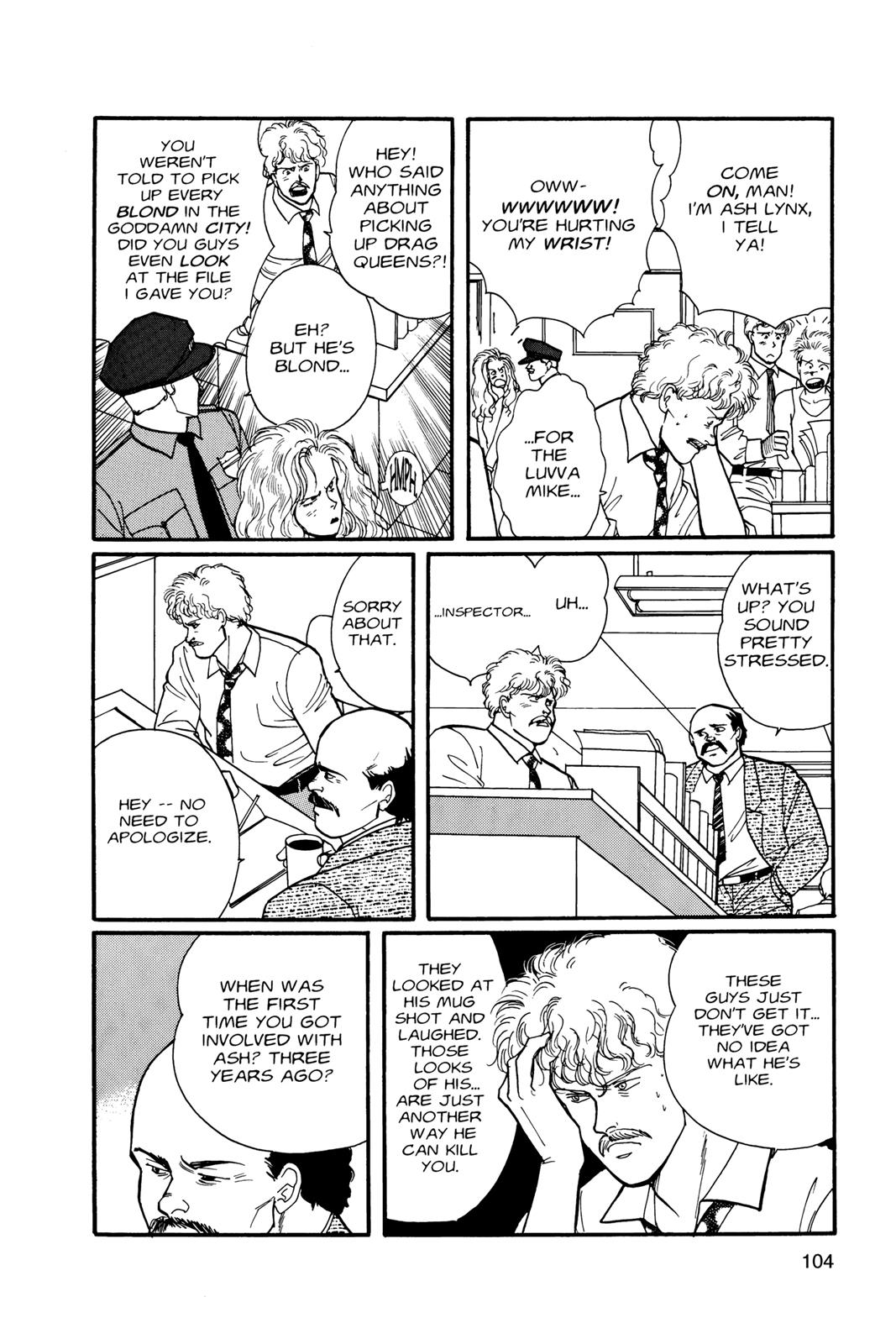 Banana Fish Chapter 7 - Page 105