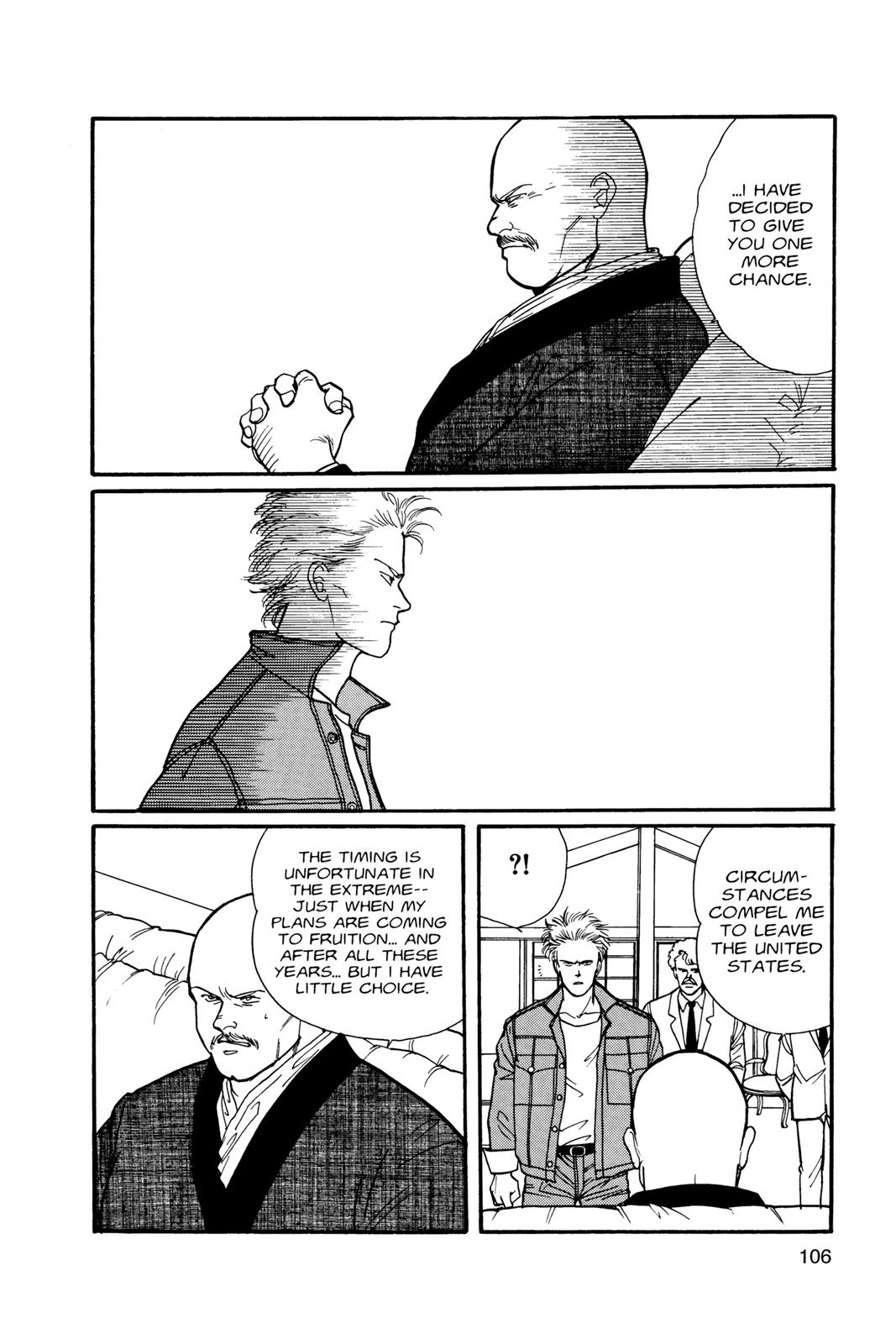 Banana Fish Chapter 7 - Page 107