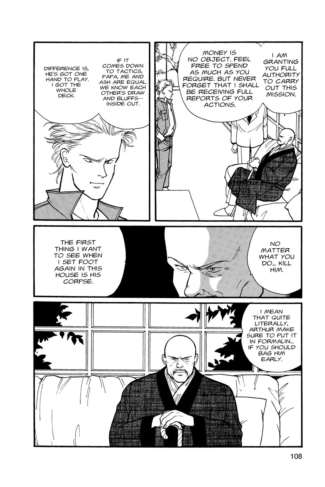 Banana Fish Chapter 7 - Page 109