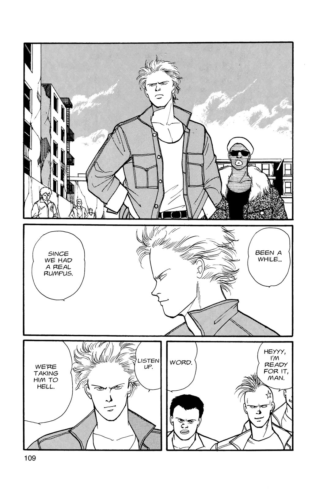 Banana Fish Chapter 7 - Page 110