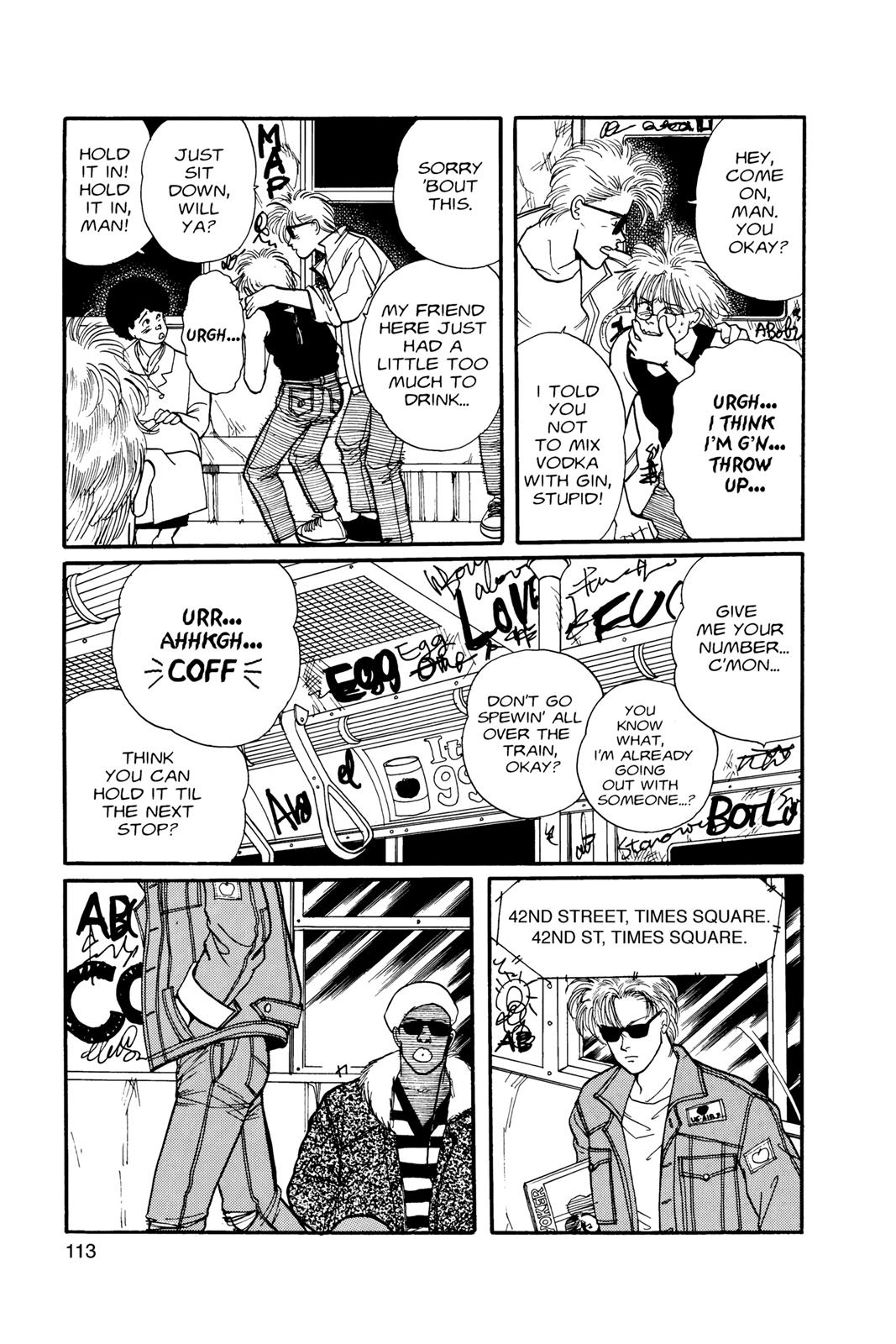 Banana Fish Chapter 7 - Page 114