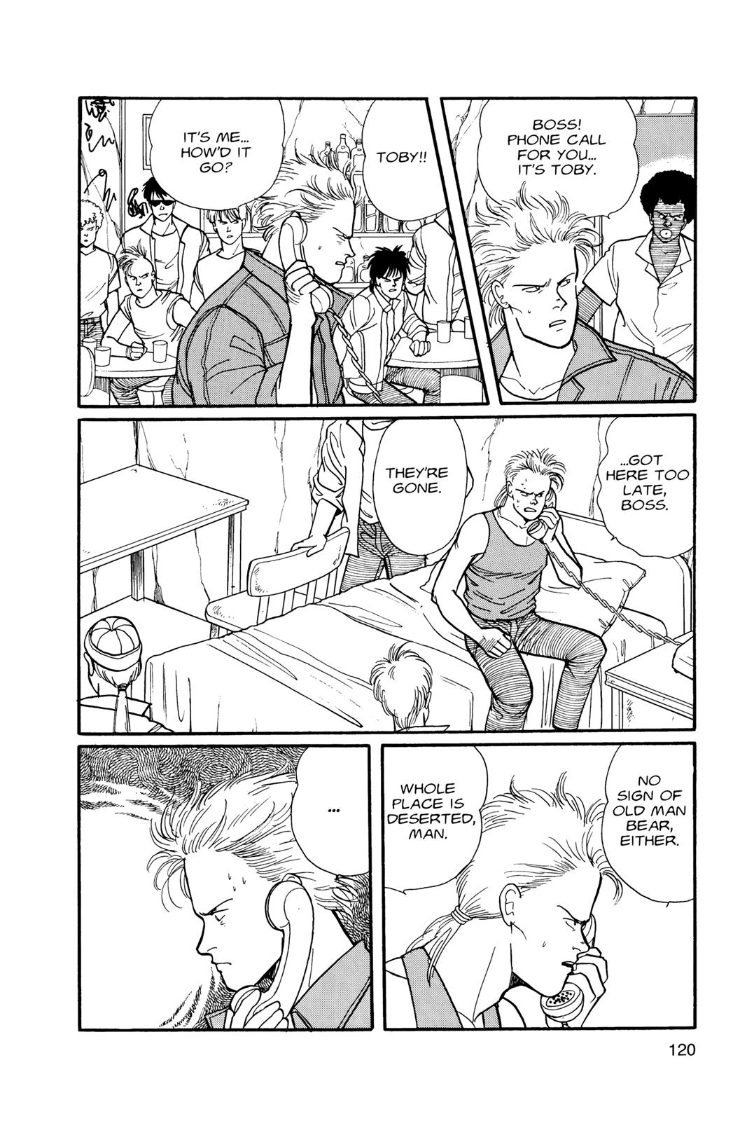 Banana Fish Chapter 7 - Page 121