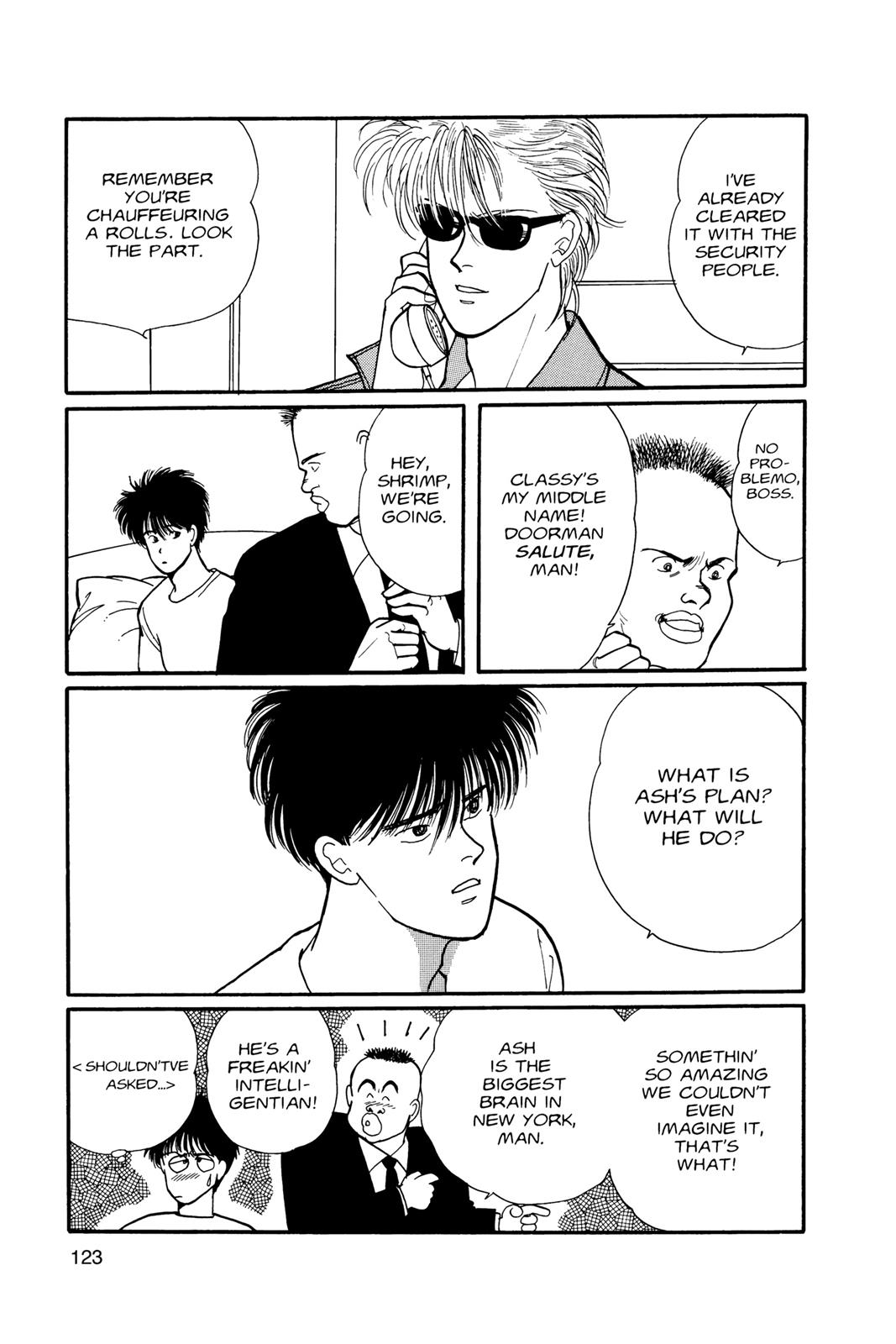 Banana Fish Chapter 7 - Page 124