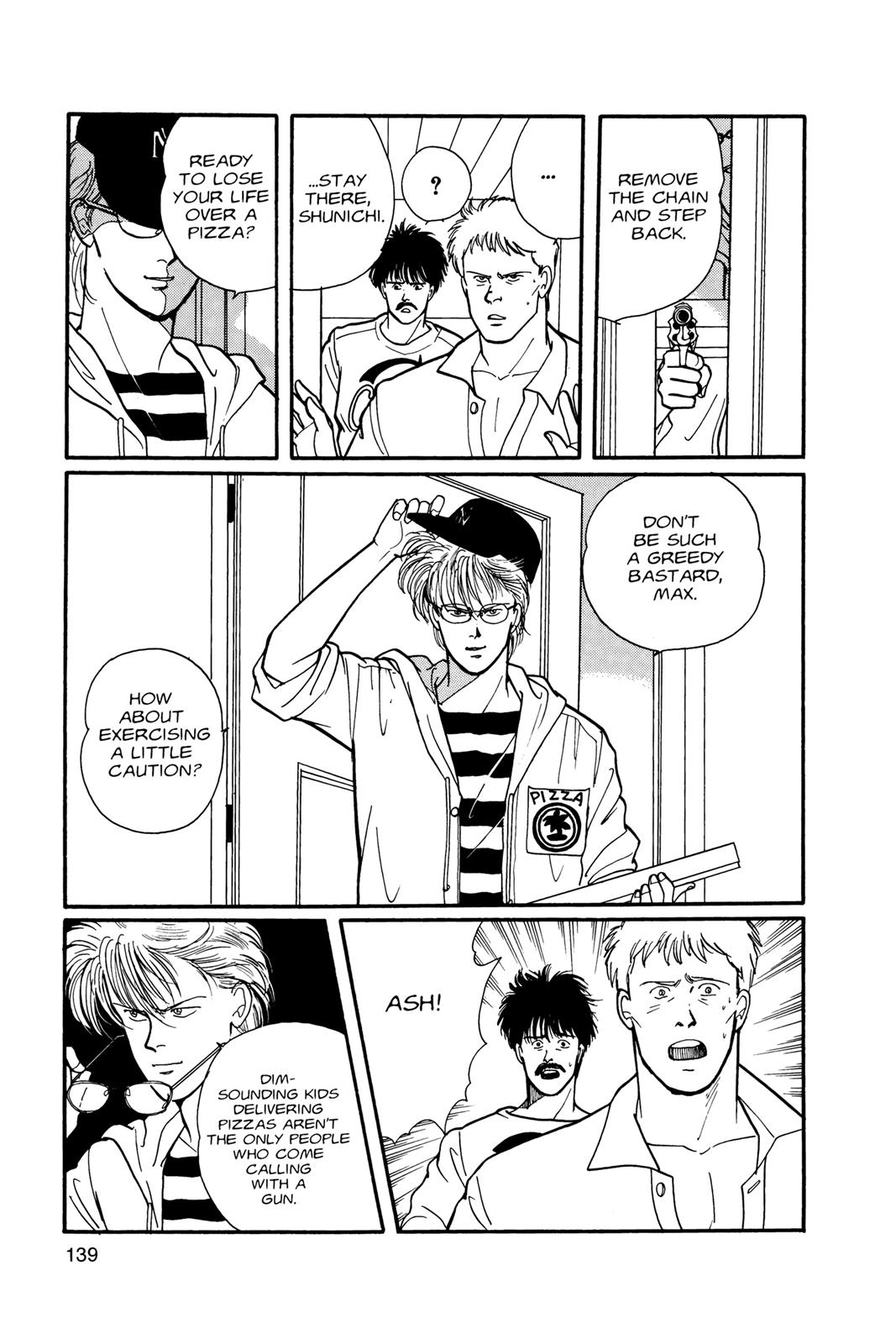 Banana Fish Chapter 7 - Page 140