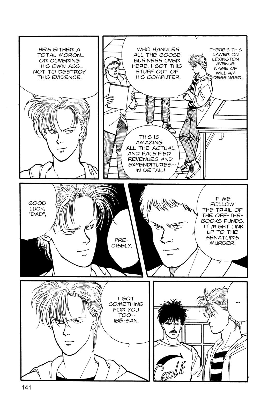 Banana Fish Chapter 7 - Page 142
