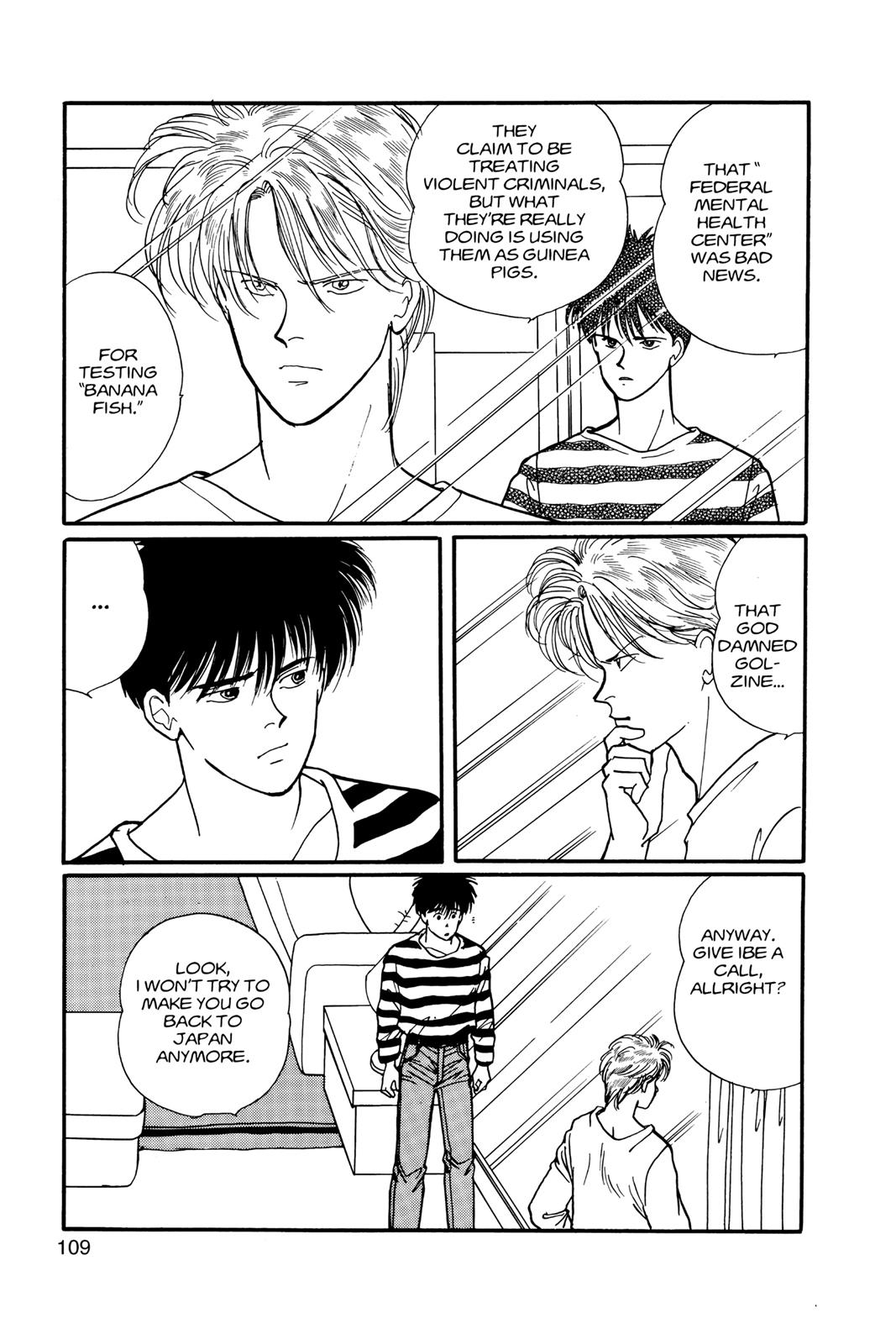 Banana Fish Chapter 11 - Page 110
