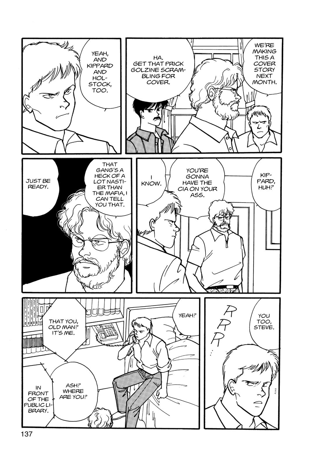 Banana Fish Chapter 11 - Page 138