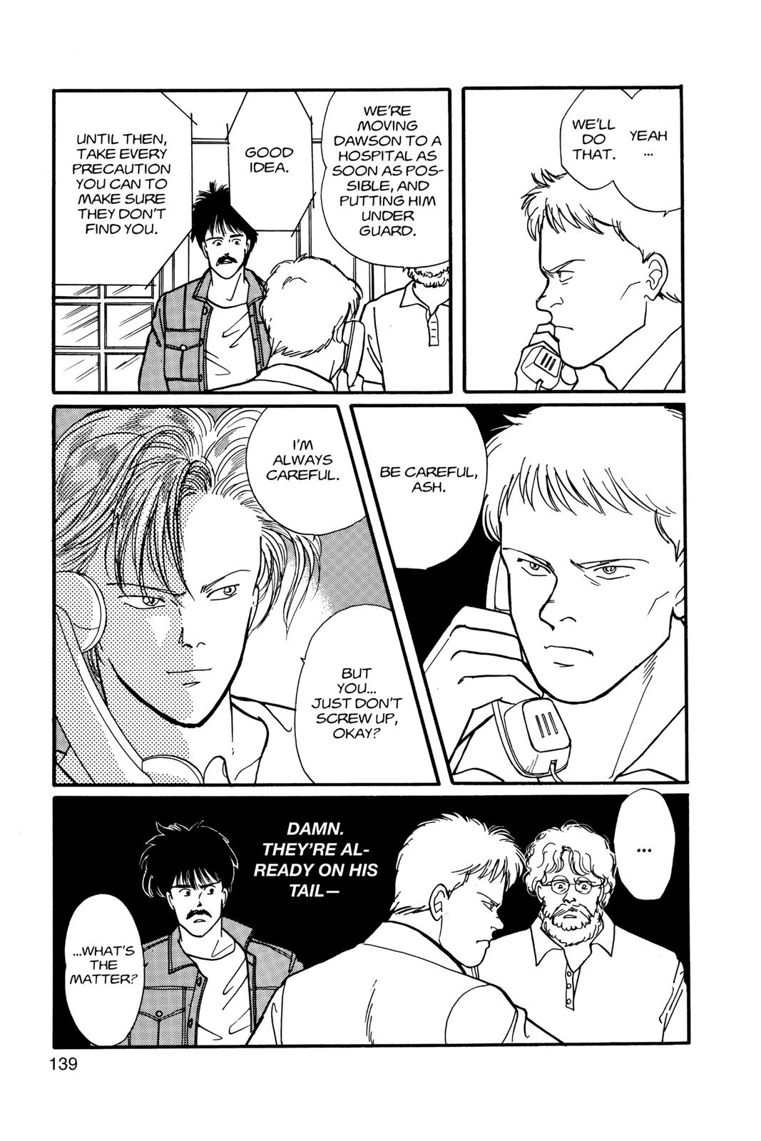 Banana Fish Chapter 11 - Page 140