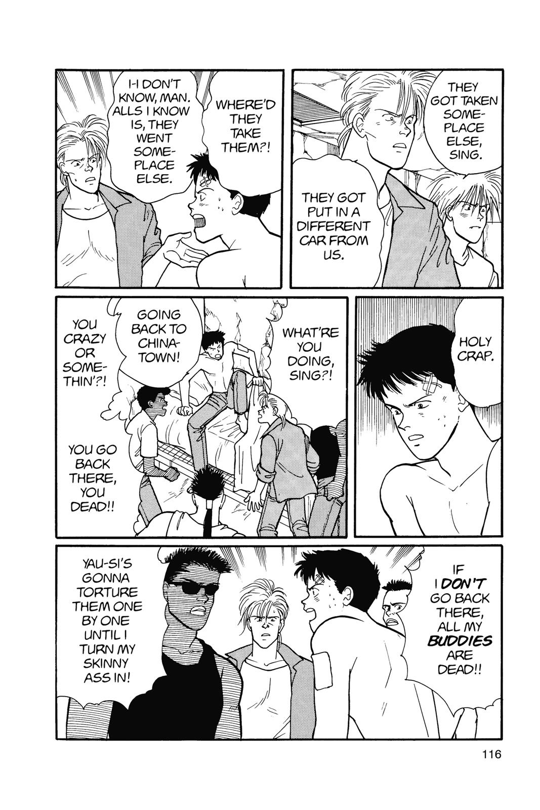 Banana Fish Chapter 15 - Page 115