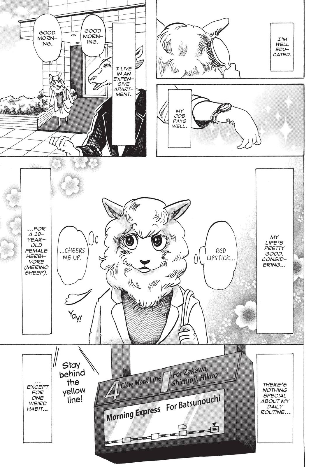 Beastars Chapter 100 - Page 3