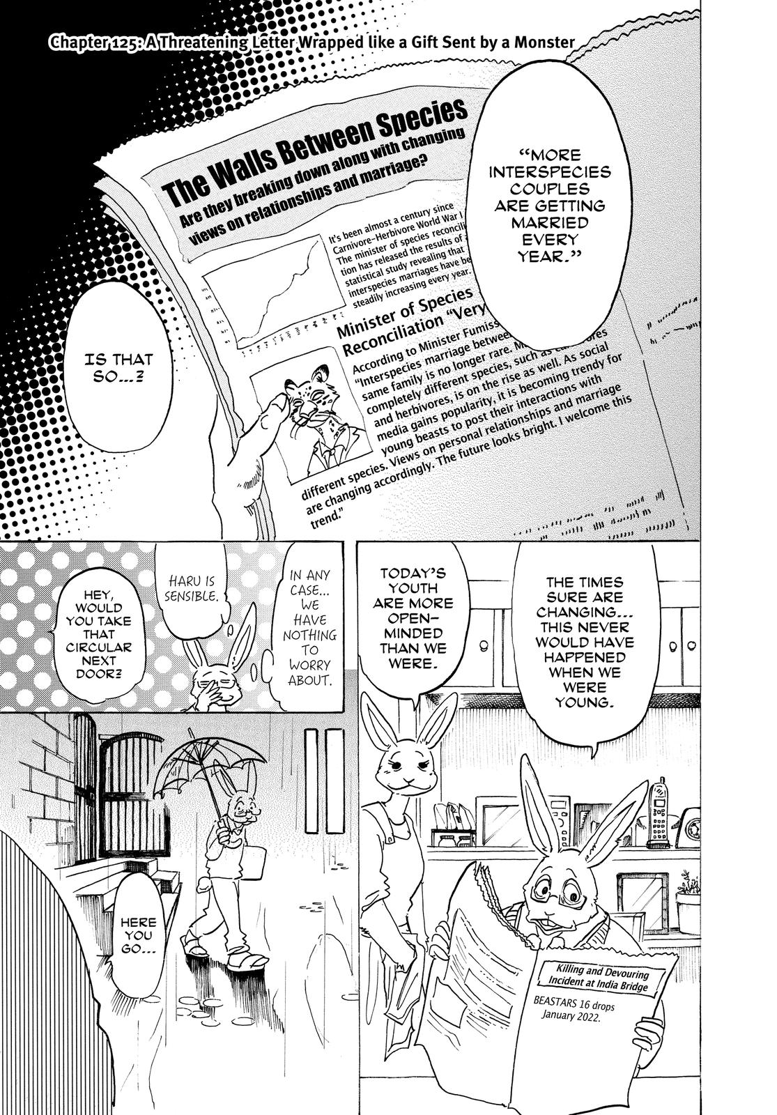 Beastars Chapter 125 - Page 5