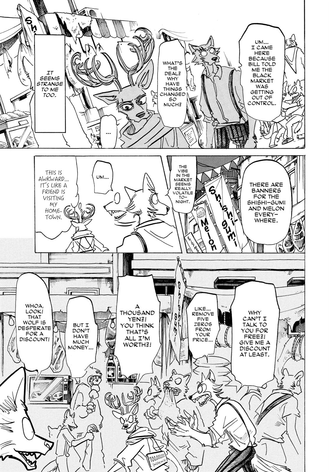 Beastars Chapter 158 - Page 9