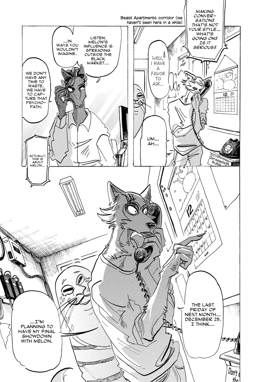 Beastars Chapter 164 - Page 3