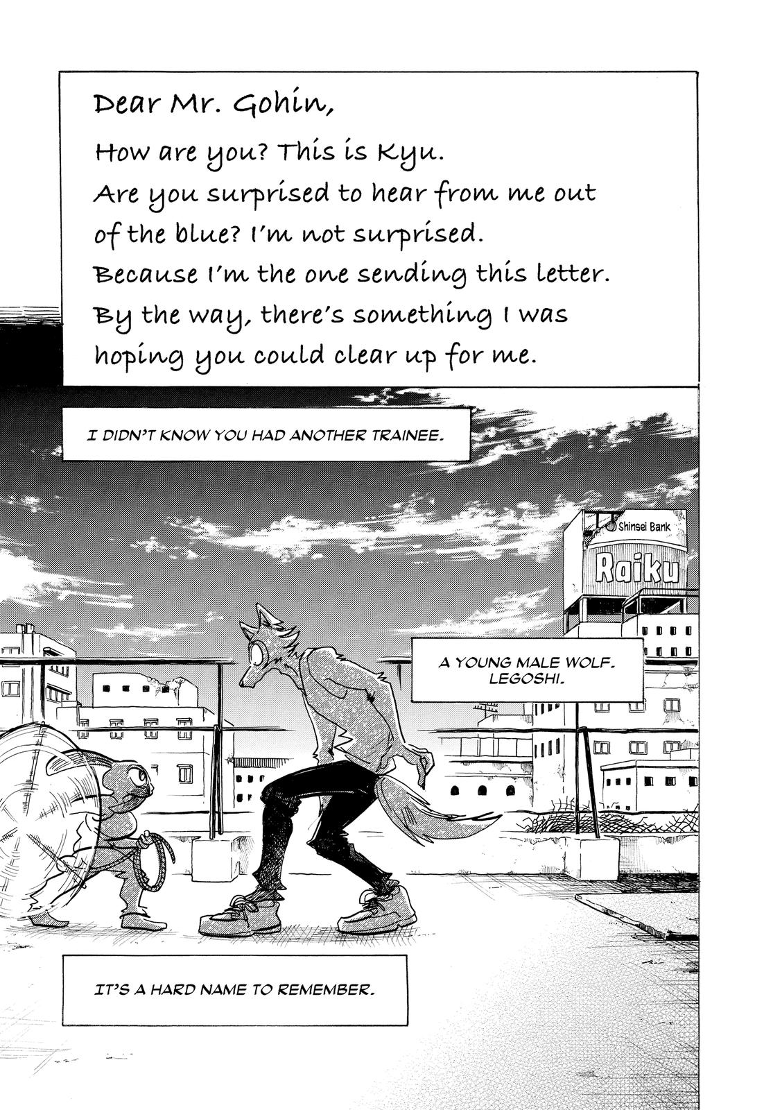 Beastars Chapter 169 - Page 3