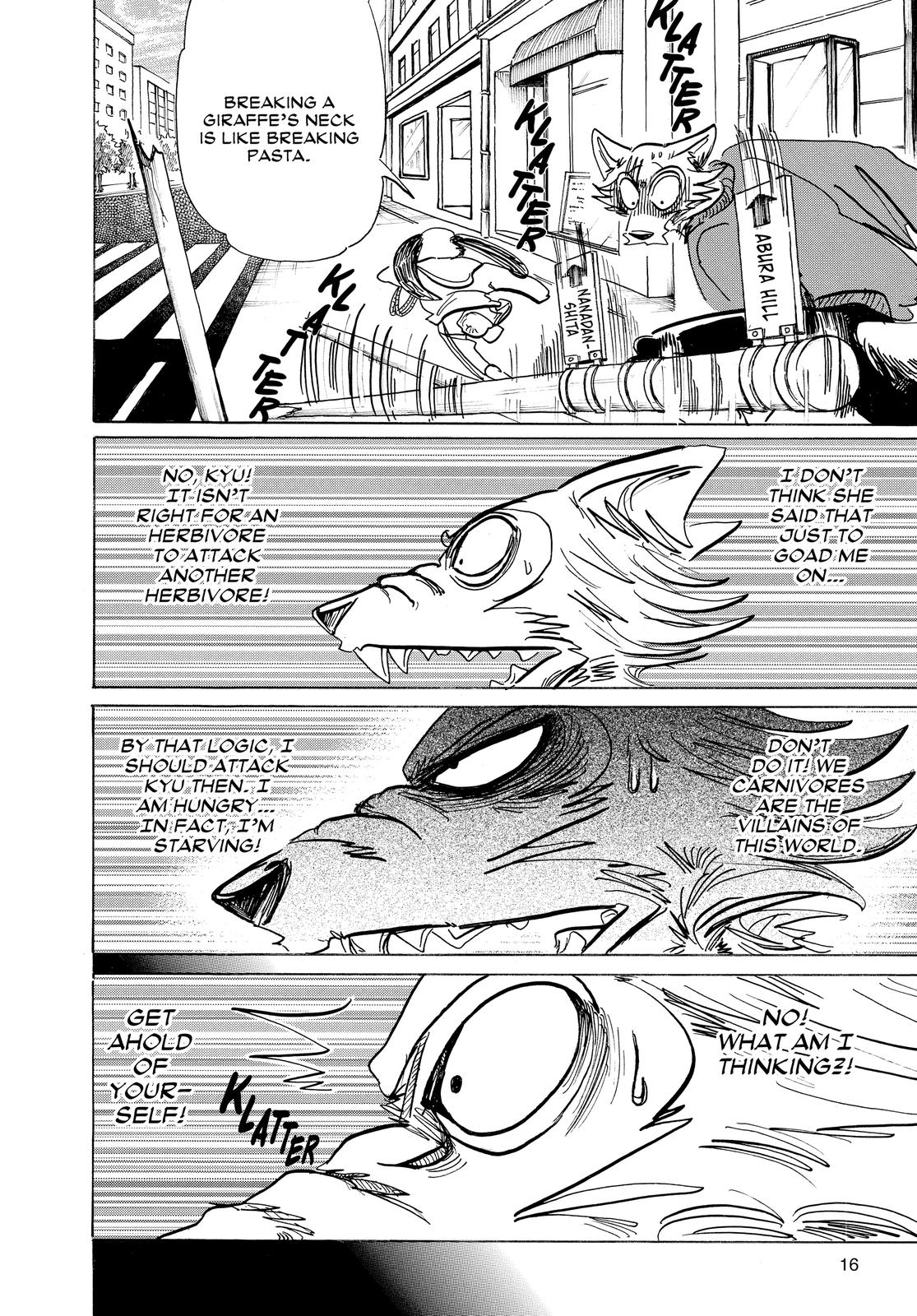 Beastars Chapter 170 - Page 16