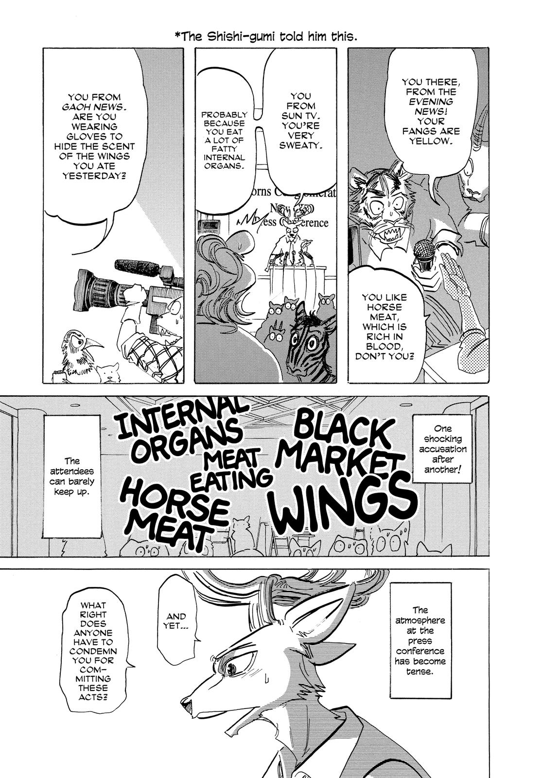 Beastars Chapter 182 - Page 7