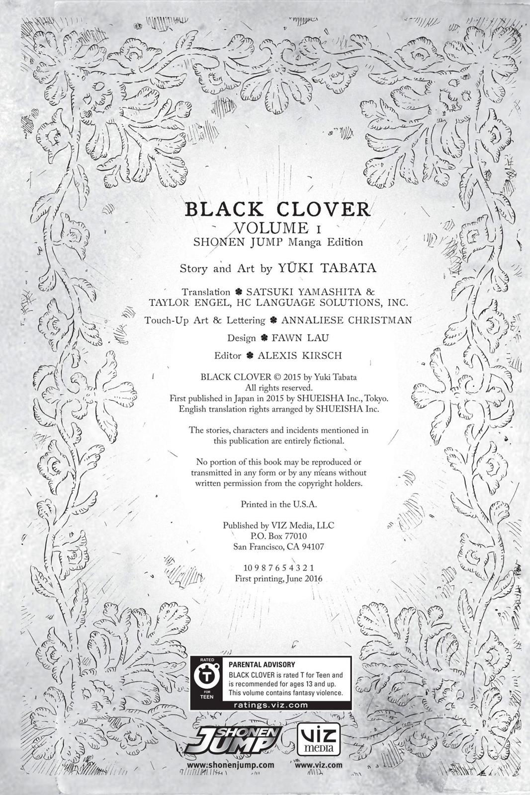 Black Clover Chapter 1 - Page 3
