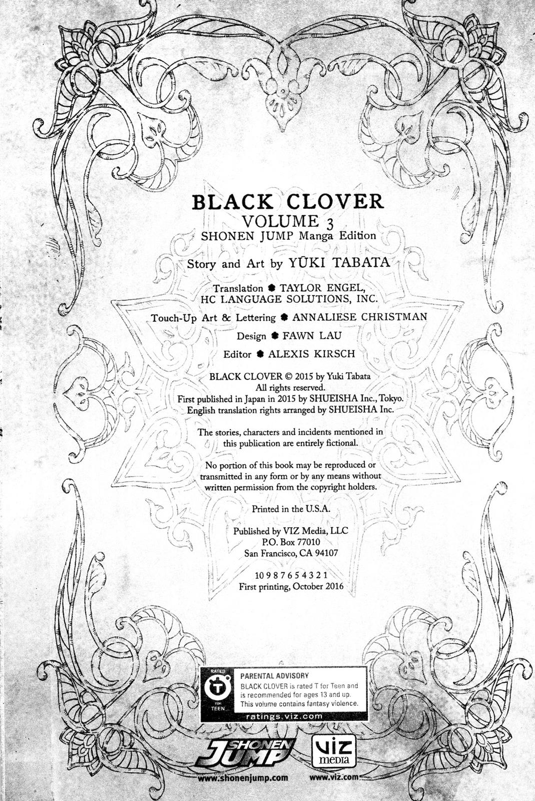 Black Clover Chapter 17 - Page 3