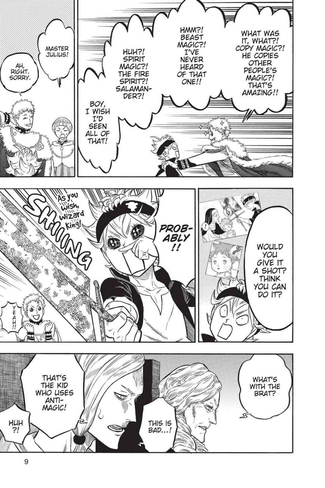 Black Clover Chapter 54 - Page 9