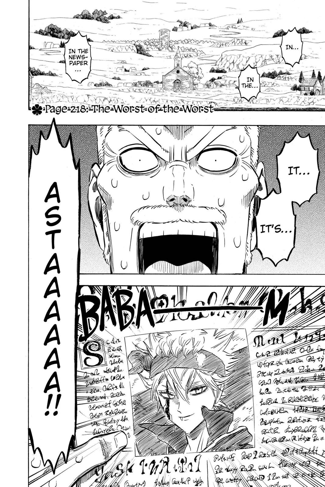 Black Clover Chapter 218 - Page 8